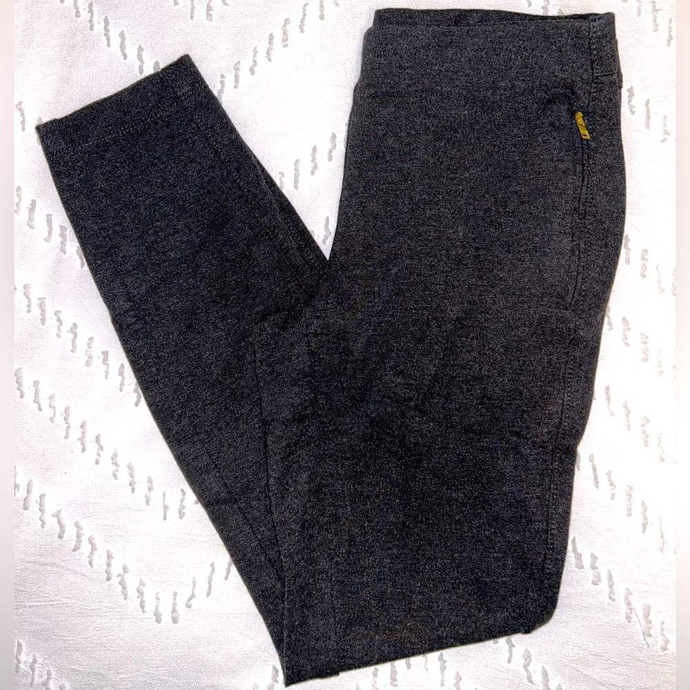 Tommy Hilfiger women’s “Morgan” Stretch Ponte Leggings zipper pockets size SMALL